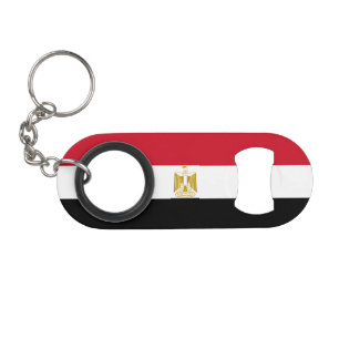 Egyptische vlag mini flessenopener