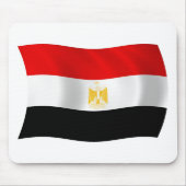 Egyptische vlag Mousepad Muismat (Voorkant)