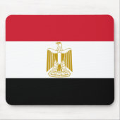 Egyptische vlag muismat (Voorkant)
