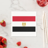 Egyptische vlag Napkins Servet (Insitu)