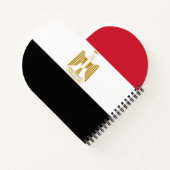 Egyptische vlag notitieboek (Achterkant)
