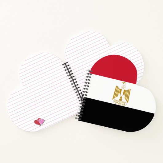 Egyptische vlag notitieboek (Binnen)