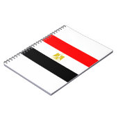 Egyptische vlag notitieboek (Linkerzijde)