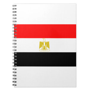 Egyptische vlag notitieboek