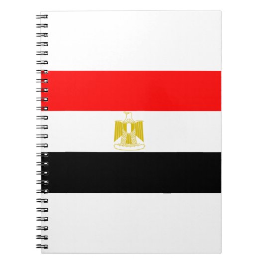 Egyptische vlag notitieboek (Voorkant)