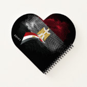 Egyptische vlag notitieboek (Achterkant)