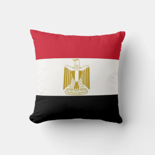 Egyptische vlag op Amerikaanse MoJo kussen