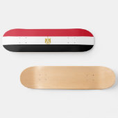 Egyptische vlag persoonlijk skateboard (Horizontaal)