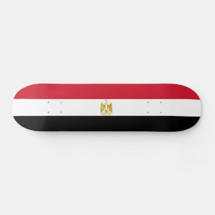 Egyptische vlag persoonlijk skateboard
