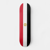Egyptische vlag persoonlijk skateboard (Voorkant)