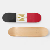 Egyptische vlag persoonlijk skateboard (Horizontaal)