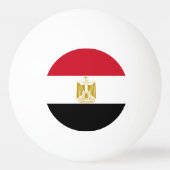 Egyptische vlag pingpongbal (Achterkant)
