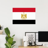 Egyptische vlag poster (Thuiskantoor)