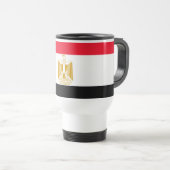 Egyptische vlag reisbeker (Voorkant rechts)