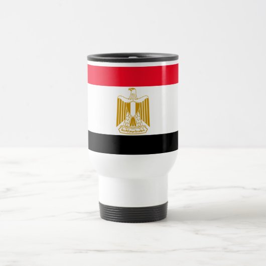 Egyptische vlag reisbeker (Center)