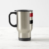 Egyptische vlag reisbeker (Links)