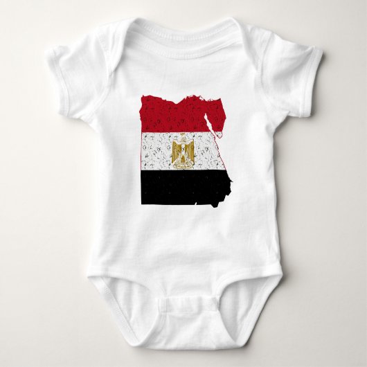 Egyptische vlag romper (Voorkant)