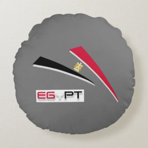 Egyptische vlag rond kussen