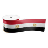 Egyptische vlag satijnen lint (Spoel)
