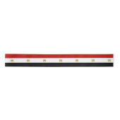 Egyptische vlag satijnen lint (Voorkant)