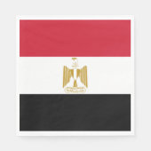 Egyptische vlag servet (Voorkant)