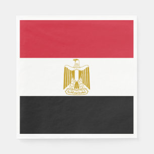 Egyptische vlag servet