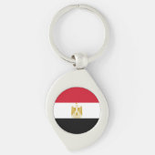 Egyptische vlag sleutelhanger (Voorkant)