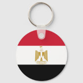 Egyptische vlag sleutelhanger (Voorkant)