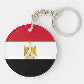 Egyptische vlag sleutelhanger (Achterkant)