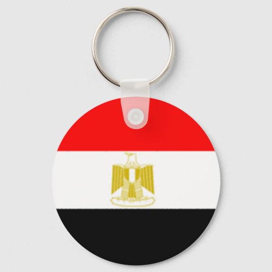 egyptische vlag sleutelhanger (Voorkant)