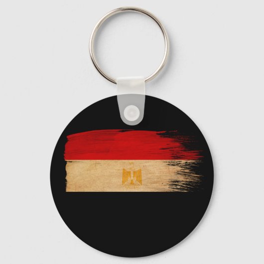 Egyptische vlag sleutelhanger (Voorkant)