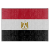 Egyptische vlag snijplank (Voorkant)