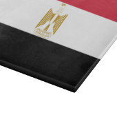 Egyptische vlag snijplank (Hoek)