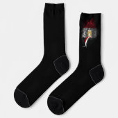 Egyptische vlag sokken (Links)