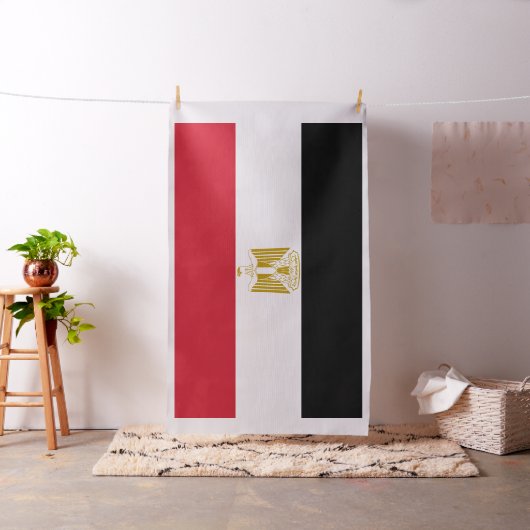 Egyptische vlag stof (Voorbeeld)