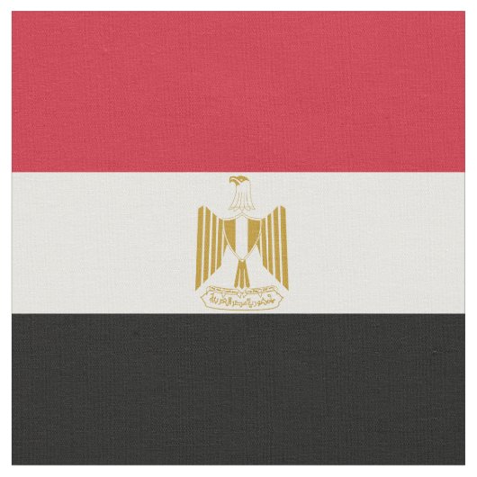 Egyptische vlag stof (Close Up)