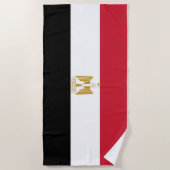 Egyptische vlag strandlaken (Voorkant)