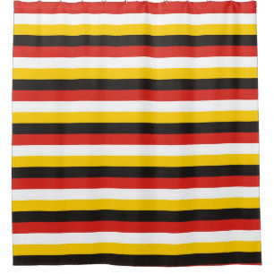Egyptische vlag strepen land patroon symbool zwart douchegordijn
