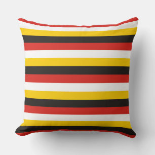Egyptische vlag strepen land patroon symbool zwart kussen