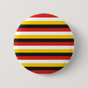 Egyptische vlag strepen land patroon symbool zwart ronde button 5,7 cm