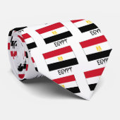 Egyptische vlag stropdas (Opgerold)
