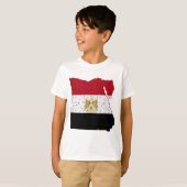 Egyptische vlag t-shirt (Voorkant volledig)