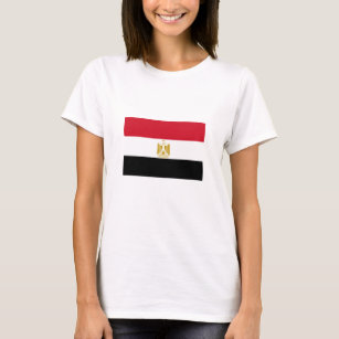 Egyptische vlag t-shirt