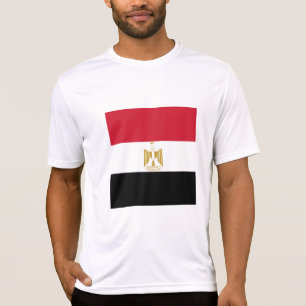 Egyptische vlag t-shirt