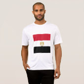 Egyptische vlag t-shirt (Voorkant volledig)