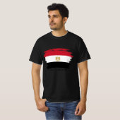 Egyptische vlag t-shirt (Voorkant volledig)