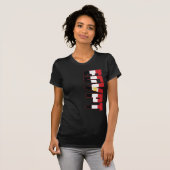Egyptische vlag t-shirt (Voorkant volledig)