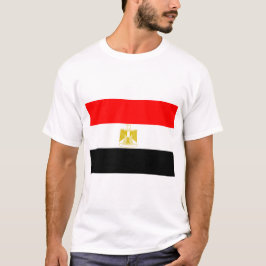 Egyptische vlag t-shirt