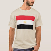 Egyptische vlag t-shirt (Voorkant)