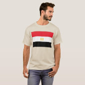 Egyptische vlag t-shirt (Voorkant volledig)